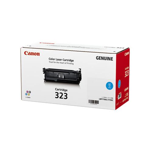 【送料無料】【個人宅届け不可】【法人（会社・企業）様限定】トナーカートリッジ323 CRG?323CYN シアン 1個