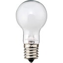 【送料無料】【個人宅届け不可】【法人(会社・企業)様限定】ミニクリプトン電球 40W形 E17口金 ホワイトタイプ 1パック(6個)
