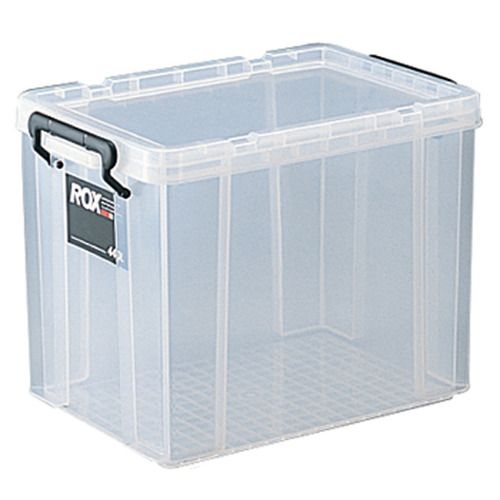 【送料無料】【個人宅届け不可】【法人（会社・企業）様限定】ロックス 440L W300×D440×H320mm クリア 1個