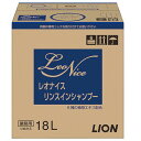【送料無料】【個人宅届け不可】【法人(会社・企業)様限定】レオナイス リンスインシャンプー 18L 1箱