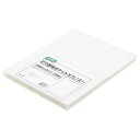 【送料無料】【個人宅届け不可】【法人(会社・企業)様限定】2穴透明ポケット (台紙なし) A4タテ 1パック(100枚)