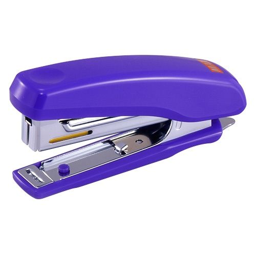 【送料無料】【個人宅届け不可】【法人（会社・企業）様限定】高機能コンパクトホッチキス 20枚とじ ブルー 1セット(5個)