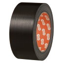 【送料無料】【個人宅届け不可】【法人(会社・企業)様限定】布テープ(カラー) 50mm×25m 黒 1セット(30巻)