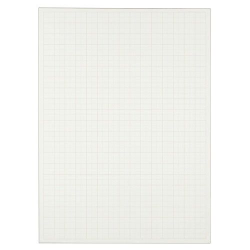 【送料無料】【個人宅届け不可】【法人（会社・企業）様限定】模造紙プルタイプ 本体 788×1085mm 50mm方眼 再生ホワイト 1ケース(20枚)