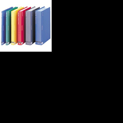 【送料無料】【個人宅届け不可】【法人（会社・企業）様限定】クリヤーブック A4タテ 40ポケット 背幅26mm グリーン 1セット(6冊)