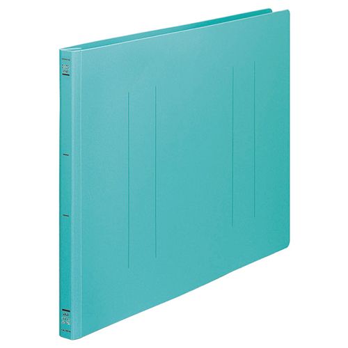 【送料無料】【個人宅届け不可】【法人（会社・企業）様限定】フラットファイル(PP) A3ヨコ 150枚収容 背幅20mm 緑 1セット(10冊)