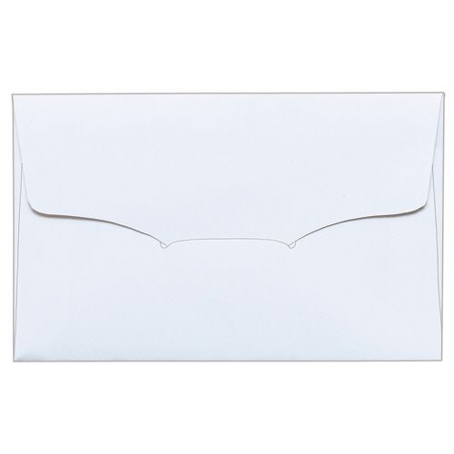 【送料無料】【個人宅届け不可】【法人（会社・企業）様限定】名刺型封筒 112×70mm 上質紙 104.7g 1セット(100枚:10枚×10パック)