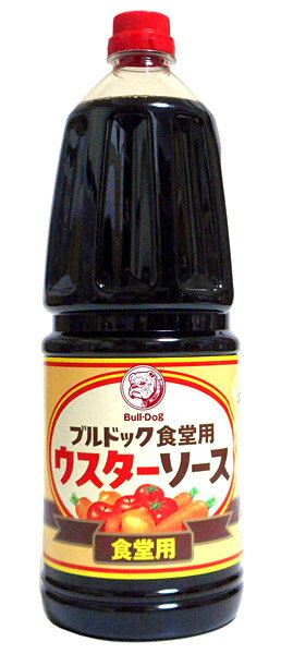 ★まとめ買い★　ブルドック　ウスターソース　食堂用　1.8L　×6個【イージャパンモール】