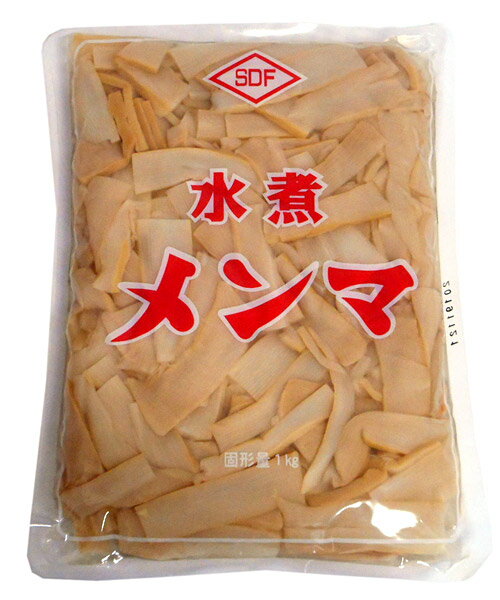 ★まとめ買い★ 丸松 水煮メンマ（SDF） （J） 固形量 1kg ×10個【イージャパンモール】