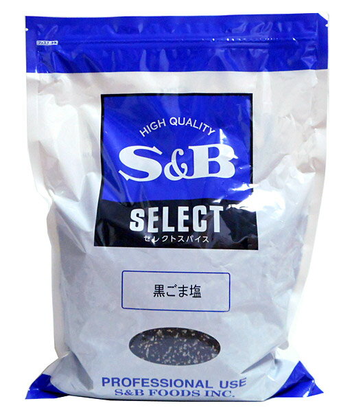 ★まとめ買い★　SB　黒ごま塩（袋）　1Kg　×10個【イージャパンモール】