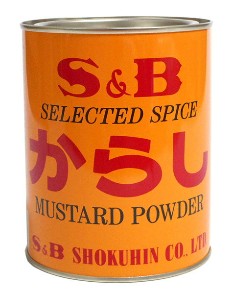 ★まとめ買い★　SB　からし　缶入　400g　×20個【イージャパンモール】