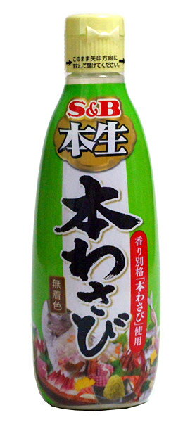 SB 本生生わさびチューブ 300g【イージャパンモール】
