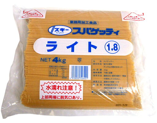 奥本 ライトスパゲティ 1.8mm 4Kg【イージャパンモール】 奥本 ライトスパゲティ 1.8mm 4Kg【イージャパンモール】