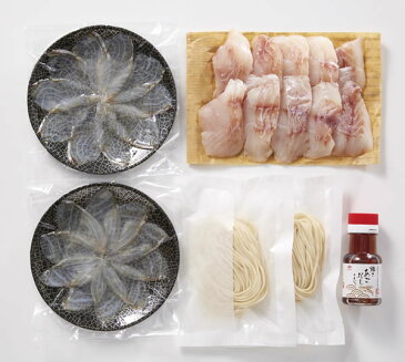 【キャッシュレス5%還元】【送料無料】KEU200IC くえ鍋セット【ギフト館】