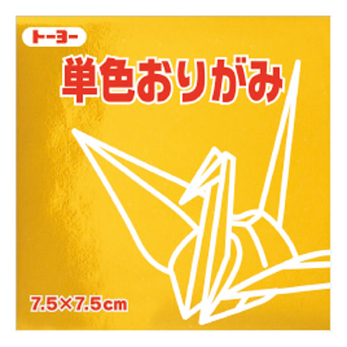 単色おり紙7．5（60枚）きん【返品・交換・キャンセル不可】【イージャパンモール】