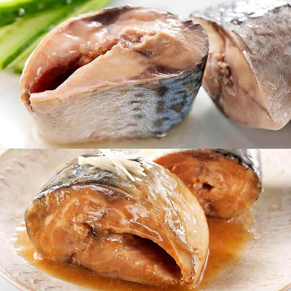 【送料無料】(株)宝幸 日本のさば水煮&味噌煮各6缶【代引不可】【ギフト館】