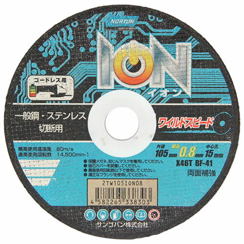 ノートン　IONーワイルドSー1枚【日用大工・園芸用品館】