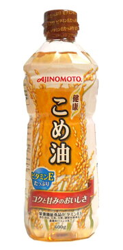 【送料無料】★まとめ買い★　J-オイルミルズ　健康こめ油600g　×10個【イージャパンモール】