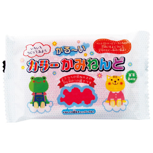 かるーいカラーかみねんど　青【返品・交換・キャンセル不可】【イージャパンモール】