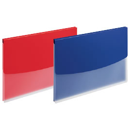 ホルダーファイル（フタ付）横型ブラック【返品・交換・キャンセル不可】【イージャパンモール】