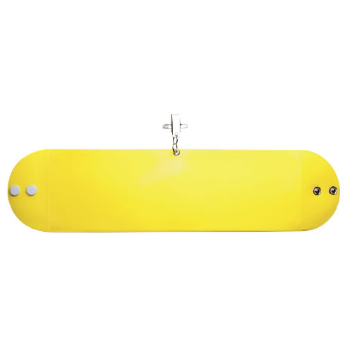 クリップ付腕章　黄【返品・交換・キャンセル不可】【イージャパンモール】