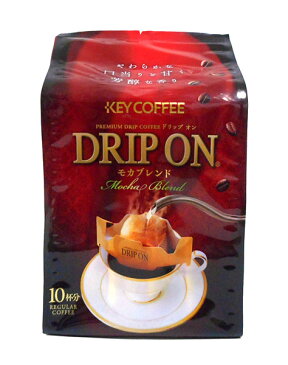 キーコーヒー ドリップオンモカブレンド10杯分【イージャパンモール】