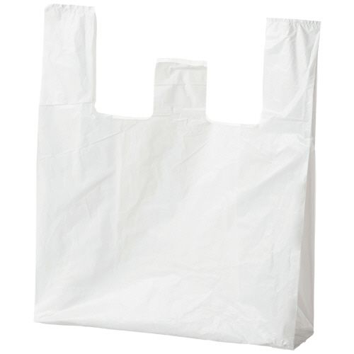 ランチバッグ　エコタイプ　特大　乳白　1パック(100枚)