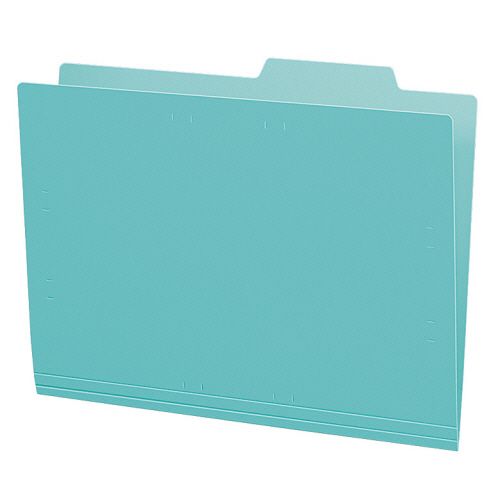 個別フォルダー(カラー・PP製) A4 緑 1パック(5冊)