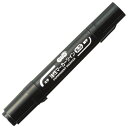 キャップ式油性マーカー ツイン 太字(丸芯)+細字 黒 1セット(50本)