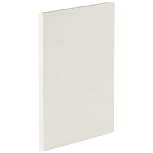 【送料無料】【個人宅届け不可】【法人(会社・企業)様限定】貼り表紙クリアファイル A4タテ 20ポケット 背幅15mm フロスティホワイト 1セット(10冊)