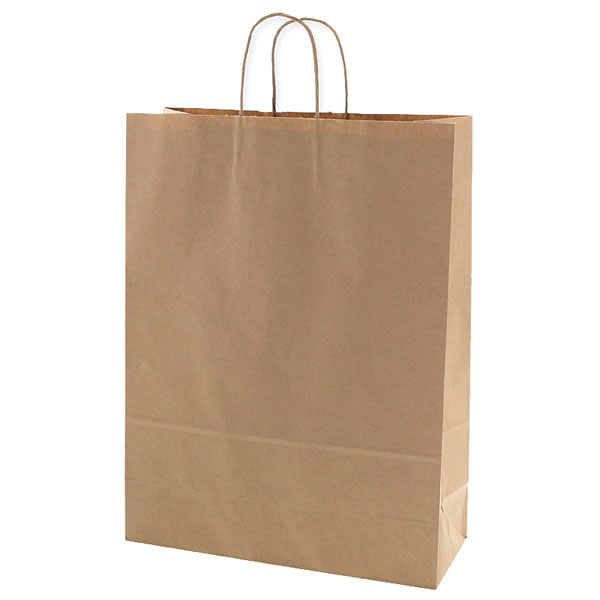 25チャームバッグ　KA　E未晒無地　1束（50枚）【イージャパンモール】