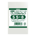 クリスタルパック S 5−8 1束(100枚)【イージャパンモール】