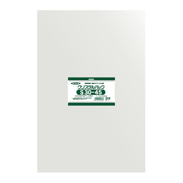 クリスタルパック S 30−45 1束(100枚)【イージャパンモール】