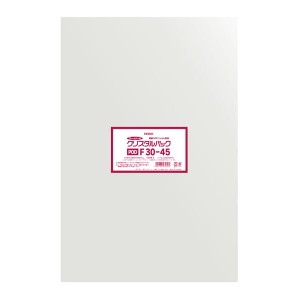 クリスタルパック F 30−45 1束(100枚)【イージャパンモール】