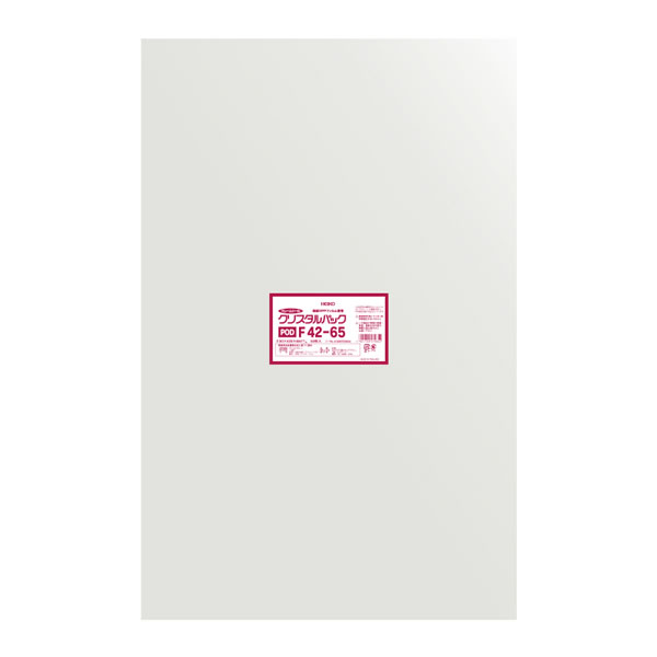 クリスタルパック F 42−65 1束(50枚)【イージャパンモール】
