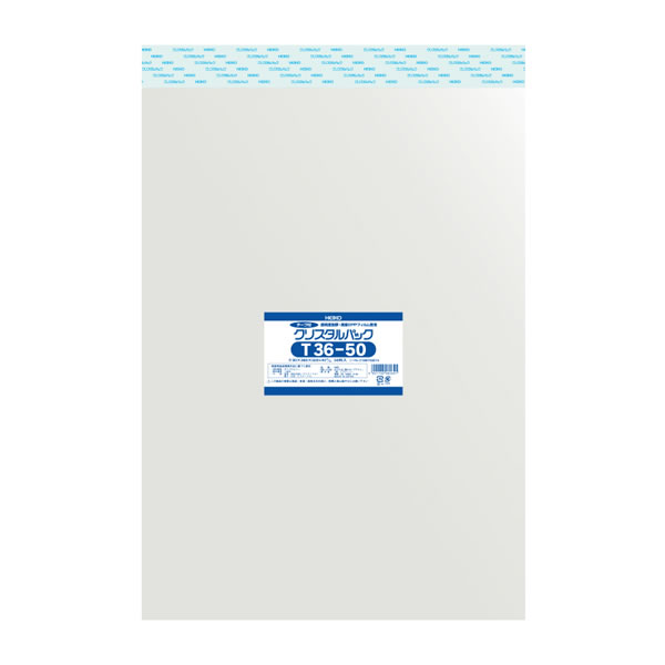 クリスタルパック T 36−50 1束(50枚)【イージャパンモール】
