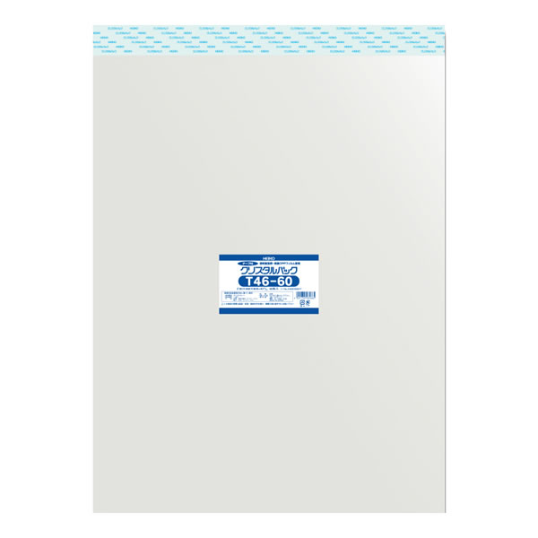 クリスタルパック T 46−60 1束(50枚)【イージャパンモール】