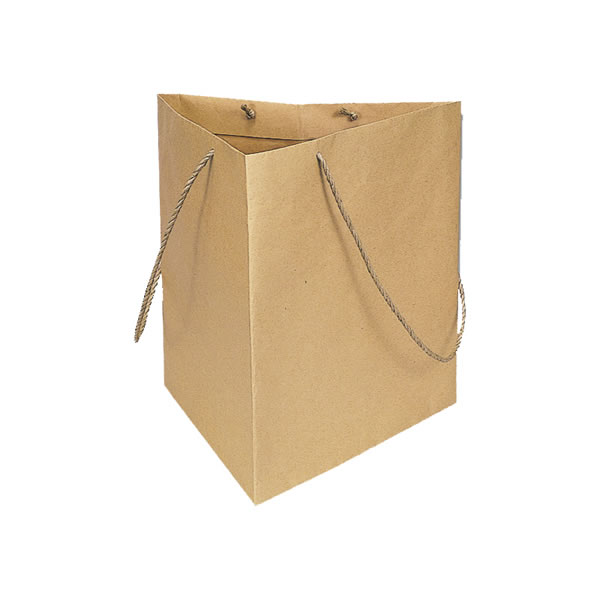 トライバッグ　No．3　未晒無地　5束（50枚）【イージャパンモール】