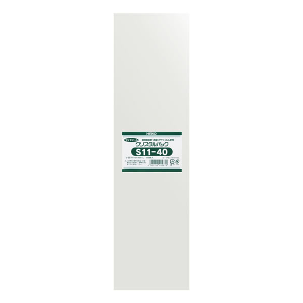 クリスタルパック S 11−40 10束(1000枚)【イージャパンモール】