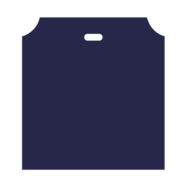 DXハンディバッグ L 無地シコン 表記入 10束(1000枚)【イージャパンモール】