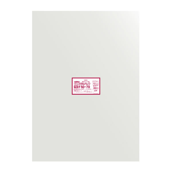 クリスタルパック F 50−70 10束(500枚)【イージャパンモール】