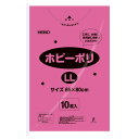 ホビーポリ LL 桃 20束(200枚)【イージャパンモール】