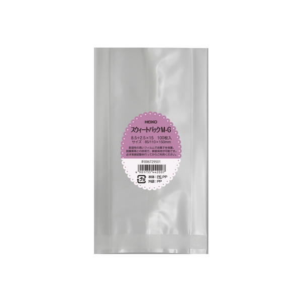 スウィートパック　M－G　8．5＋2．5×15　40束（4000枚）【イージャパンモール】