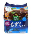【送料無料】★まとめ買い★ マルちゃん素材のチカラ沖縄産もずくスープ5食 ×6個【イージャパンモール】