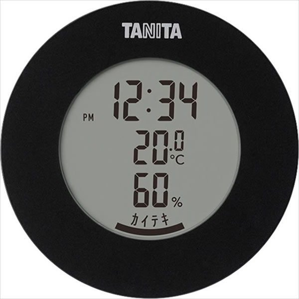 ★まとめ買★　（株）タニタ　タニタ　デジタル温湿度計　TT－585BK　×24個【イージャパンモール】