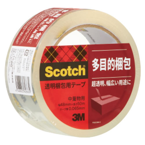 Rakuten - スコッチ透明梱包用テープ（1巻）【返品・交換・キャンセル不可】【イージャパンモール】