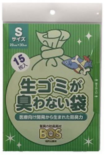 クリロン化成　生ゴミが臭わない袋BOS（ボス）　生ゴミ用　Sサイズ【イージャパンモール】