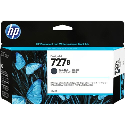Rakuten - HP727B　インクカートリッジ　マットブラック　130mL　3WX13A　1個