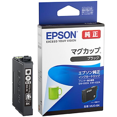 【代引不可】【イージャパンモール】【返品・交換・キャンセル・日時指定不可・法人（会社・企業）様限定】 必ず2通目のメールをご確認ください。 ※本商品は熨斗・包装（ラッピング）はお承り出来ない商品となります。 ※本商品はお届け先様名が法人（企業・会社）様宛ての場合のみお承りとなり、個人様宛てのご注文はお承りしておりませんので予めご了承くださいませ。 ※領収書につきましてはeメールにPDFファイルを添付してのご案内のみとなります。 ※本商品は【イージャパンショッピングモール】（イージャパンモール）の他の商品と同梱することは出来ません。※商品はご注文（ご決済）後、2-5営業日で発送（土・日・祝日除く）となります。※配送業者と契約がないため、送付先が沖縄・離島・一部地域の場合キャンセルとさせていただきます。※発送予定日は、在庫がある場合の予定日となります。 ※在庫がない場合には、キャンセルとさせて頂きます。 ※納期が遅れます場合には改めてご連絡させて頂きます。※本商品はメーカー取り寄せ商品となります。 流動在庫となりますためお手配時に在庫がない場合はキャンセルとさせていただきます。 在庫と納期のご確認が必要な場合は事前にお問い合わせください。 ※キャンセル・返品・交換・日時指定不可です。（平日のみのお届け） ※ご注文確定後でのお届け先の変更等はお承りできませんのでご注意ください。 ※本商品は法人（企業・会社）様限定商品となり、お届け先は「法人（企業・会社）様」に限ります。（個人様宛てへのお届けはお承りしておりません） 　お届け先に法人名が確認できる表札等がない場合、お届けをお承りすることができなくなっております。 　また、商品のお受取人様名に法人（企業・会社）様名をご記入いただけない場合もご注文をお承りできません。 ※置き配や宅配ボックスへの配送も承れませんので、お届け時にお留守でないようお願い致します。 ※沖縄・離島および一部地域へのお届けは出来ません。 ※商品のお写真はイメージ画像です。概要 メーカー純正インクカートリッジ 仕様 種類 純正インクカートリッジ 色 ブラック 対応機種 EW-452A、EW-052A JANコード 4988617361683 環境商品 3R設計、有害物質の削減エコマーク認定番号：19142013 【メーカー・製造または販売元】エプソン【広告文責】株式会社イージャパンアンドカンパニーズ 072-875-6666《ご注意ください》 ※本商品はキャンセル・返品・交換・日時指定不可の商品です。 　不良品、内容相違、破損、損傷の場合は良品と交換いたします。 　但し、商品出荷より7日以上たった商品につきましては交換いたしかねますのでご注意ください。 ※商品がリニューアルしている場合、リニューアル後の商品をお届けします。 ※法人（企業・会社）様宛ての場合のみご注文をお承りしております。（個人様宛てへのお届けはお承りしておりません） 　配送の日時指定は出来ません。お届け時にお留守でないようお願い致します。[関連キーワード：OA・PC消耗品 プリンター用インクカートリッジ 純正インクカートリッジ]