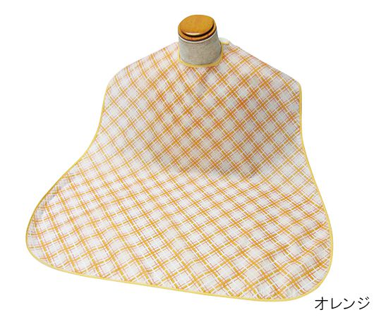 エコノミー食事用エプロン3002オレンジ